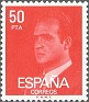 Spain - 1981 - Juan Carlos I - 50 PTA - Red - Celebrity, King - Edifil 2601 Michel SPA 2513 - 0